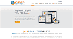 Desktop Screenshot of cybersoftmedia.com